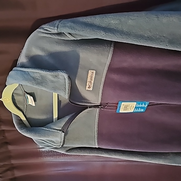 Columbia Fleece Full Zip Jacket Coat Men's Extra Large XL New - Picture 5 of 8